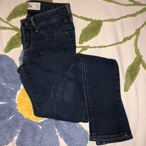 Low rise darkwash Hollister jeans